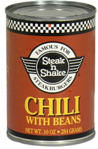 Steak 'n Shake with Beans Chili - 10 oz, Nutrition Information | Innit