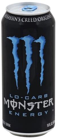 Monster Low-Carb Energy Drink - 16 oz, Nutrition Information | Innit