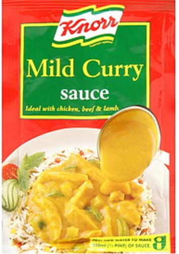 Knorr Mild Curry Sauce - 34 g, Nutrition Information | Innit