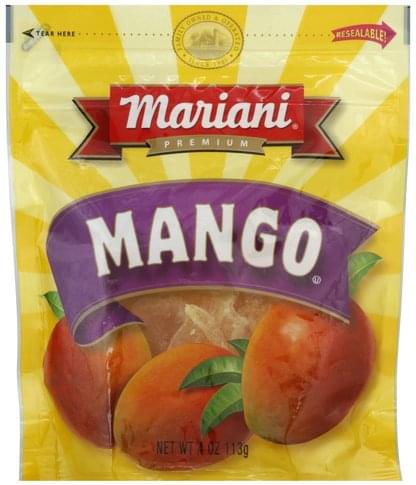 Mariani Mango - 4 oz, Nutrition Information | Innit