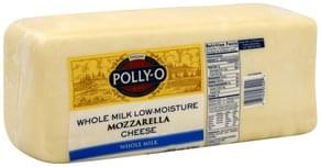 Polly O Mozzarella Cheese - 1 ea, Nutrition Information | Innit