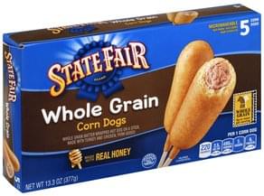 State Fair 100% Beef Corn Dogs - 8 ea, Nutrition Information | Innit