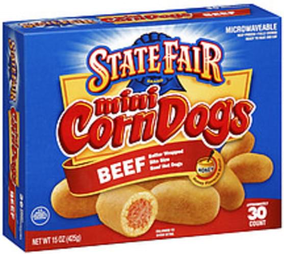State Fair Beef Mini Corn Dogs - 15 oz, Nutrition Information | Innit