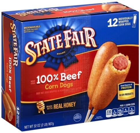 state fair beef corn dogs