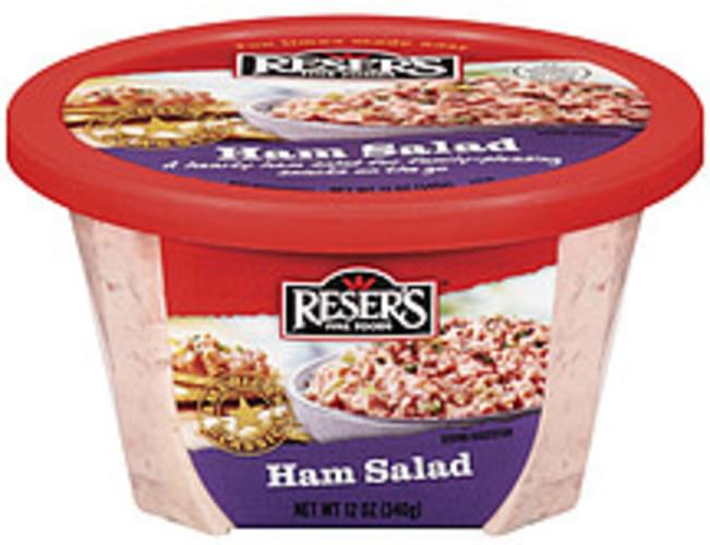 Reser's Fine Foods B Deluxe Ham Salad - 12 Oz, Nutrition Information ...