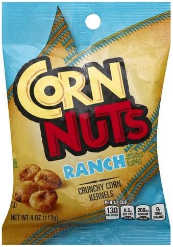 Download Corn Nuts Crunchy, Ranch Flavored Corn Kernels - 4 oz ...