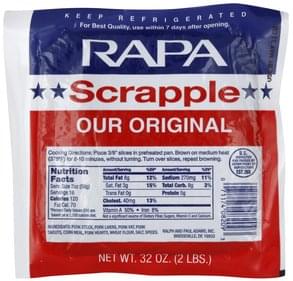 Hatfield Lean Scrapple - 16 oz, Nutrition Information | Innit