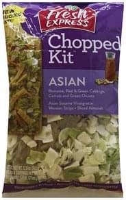 Fresh Express Asian Salad Kit - 1 ea, Nutrition ...