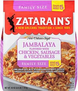 Zatarain's New Orleans Style Jambalaya Flavored With Chicken, Sausage ...