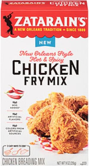 Zatarains New Orleans Style Hot Spicy Zatarains New