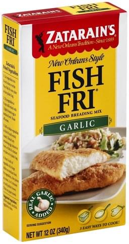 Louisiana Fish Fry Products Natural Fish Fry, New Orleans Style, 10-Ounce  Bags (Pack of 12)