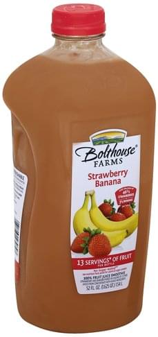 Bolthouse Farms Strawberry Banana Fruit Juice Smoothie Oz Nutrition Information Innit