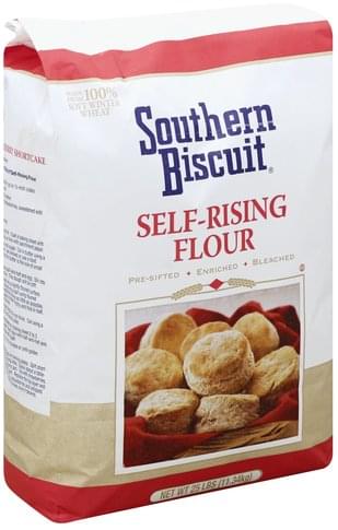 Southern Biscuit Self-Rising Flour - 25 lb, Nutrition Information | Innit