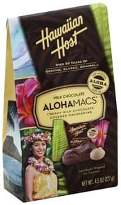 Hawaiian Host Macadamias - 4.5 oz, Nutrition Information | Innit