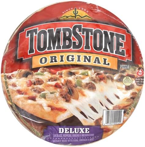 Tombstone Deluxe Pizza - 13.15 oz, Nutrition Information | Innit