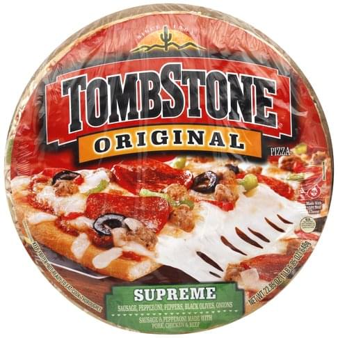 Tombstone Supreme Pizza - 22.85 oz, Nutrition Information | Innit