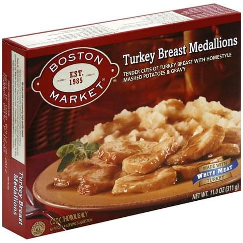 Boston Market Turkey Breast Medallions - 11 oz, Nutrition Information ...