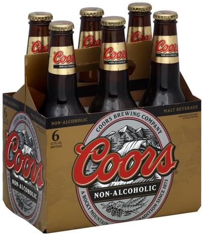 Coors Non-Alcoholic Malt Beverage - 6 ea, Nutrition Information | Innit