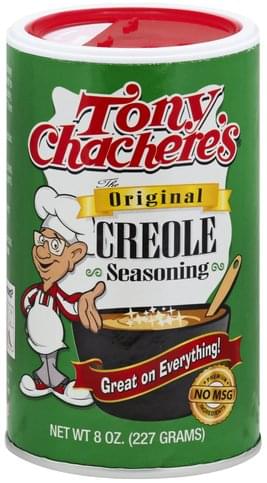 Tony Chachere's Original Creole Seasoning - 8 oz, Nutrition Information ...