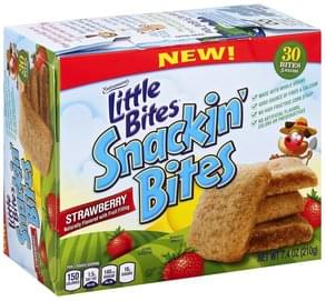 Little Bites Strawberry Snackin' Bites - 30 ea, Nutrition Information ...