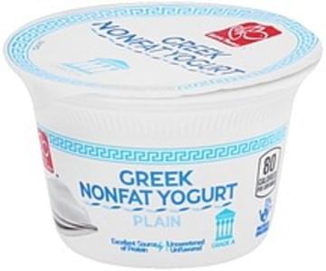 Harris Teeter Greek, Nonfat, Unsweetened, Plain Yogurt - 5.3 oz ...