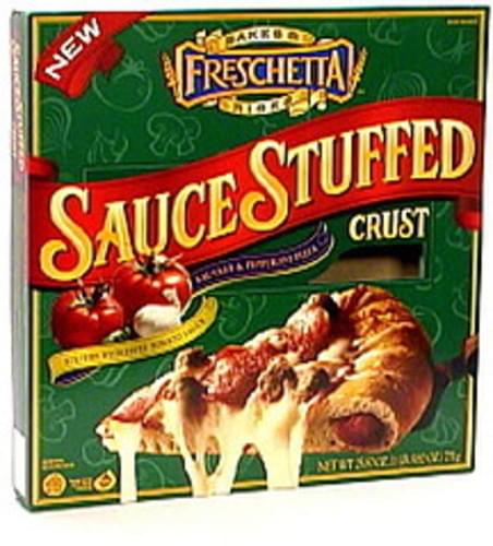 Freschetta Frozen Pizza With Sauce Stuffed Crust, Sausage & Pepperoni ...