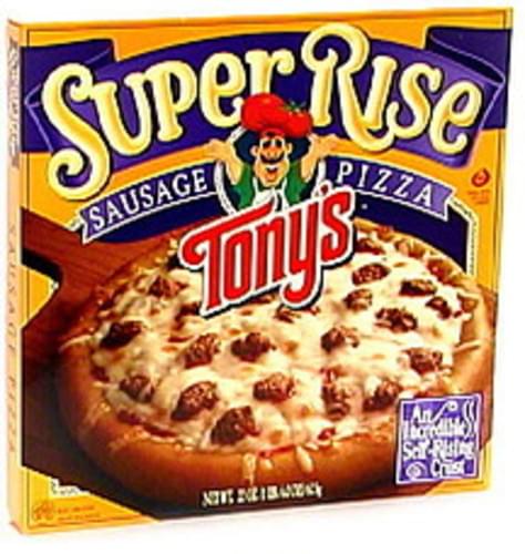 Tonys Frozen Pizza, Sausage - 22 oz, Nutrition Information | Innit