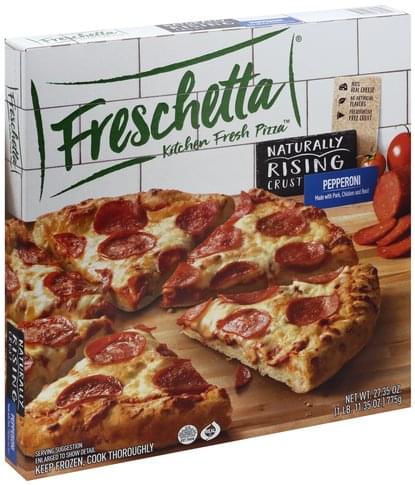 Freschetta Naturally Rising Crust, Pepperoni Pizza - 27.35 Oz ...