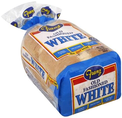 Franz Old Fashioned White Bread - 24 oz, Nutrition Information | Innit