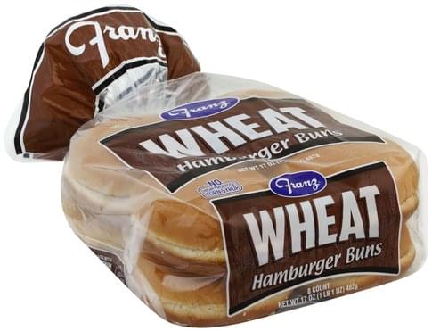 Franz Wheat Hamburger Buns - 8 ea, Nutrition Information | Innit