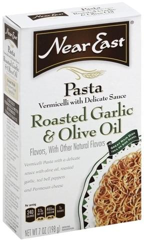 Near East Roasted Garlic Olive Oil Pasta Oz Nutrition Information Innit