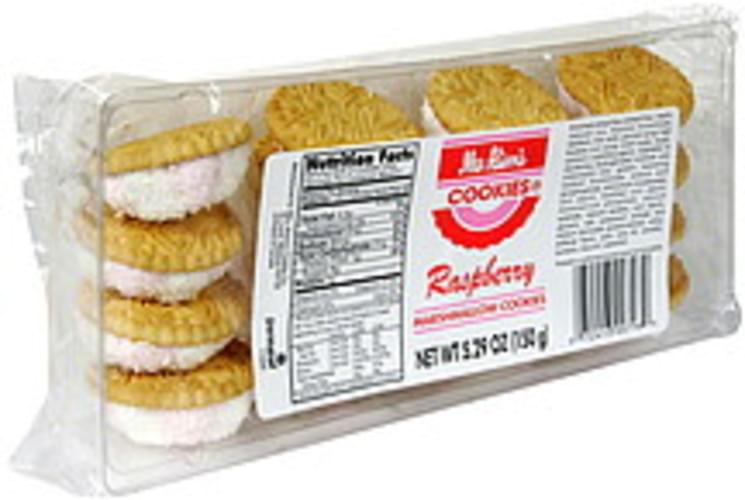 Mrs Alisons Raspberry Marshmallow Cookies - 5.29 oz, Nutrition