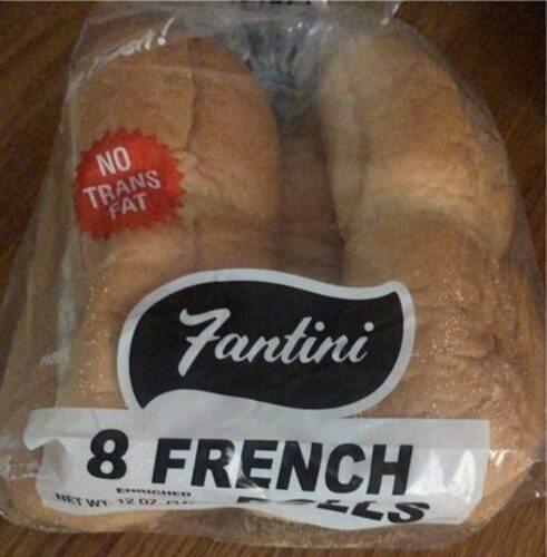 Fantini French Rolls - 12, Nutrition Information | Innit