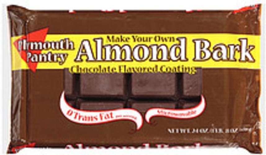 Plmouth Pantry Chocolate Flavored Almond Bark Plymouth Pantry