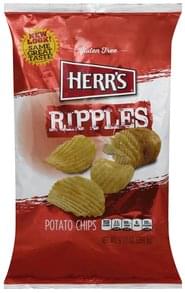 Herrs Ripple Potato Chips - 9.5 oz, Nutrition Information | Innit