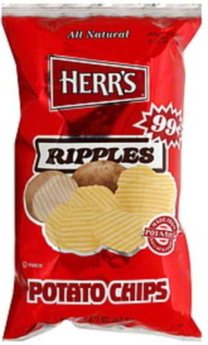 Herrs Ripples Potato Chips - 2.38 oz, Nutrition Information | Innit