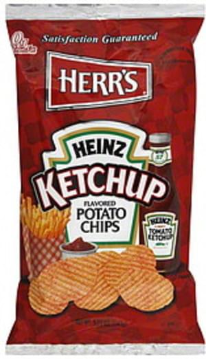 Herrs Heinz Ketchup Flavored Potato Chips - 5.75 oz, Nutrition ...