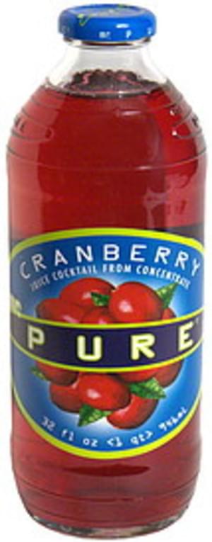 Mr Pure Cranberry Juice Cocktail 32 Oz Nutrition Information Innit 7417