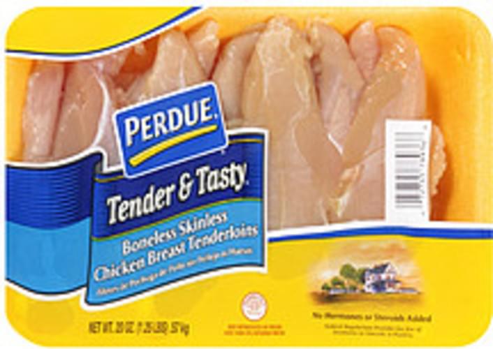 Perdue Tender & Tasty Boneless Skinless Breast Tenderloins Chicken - 20 ...