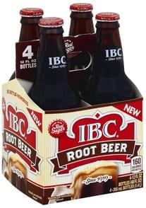 IBC Root Beer - 4 ea, Nutrition Information | Innit