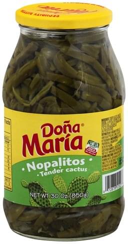 Dona Maria Tender Cactus - 30 oz, Nutrition Information | Innit