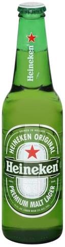 Heineken Premium Malt Lager Beer 12 Oz Nutrition Information Innit