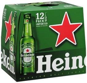 Heineken Premium Malt Lager, 12 Pack Beer - 12 ea, Nutrition ...