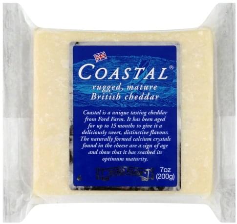 Coastal British Cheddar Coastal Cheese 7 Oz Nutrition Information   00072950008887 2qstOiyNhcSTIw 0 S500 