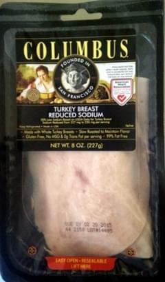 Columbus Reduced Sodium Turkey Breast - 56 G, Nutrition Information | Innit