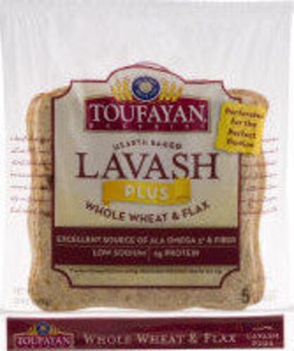 Toufayan Bakeries Whole Wheat & Flax Hearth Baked Lavash Plus - 40 g ...