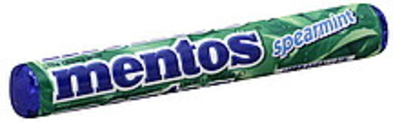 Mentos Spearmint Mentos Rolls Spearmint - 1.32 fl, Nutrition ...