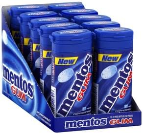 Mentos Peppermint Gum - 10 ea, Nutrition Information | Innit