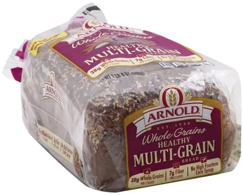 Arnold Healthy Multi-Grain Bread - 24 Oz, Nutrition Information | Innit