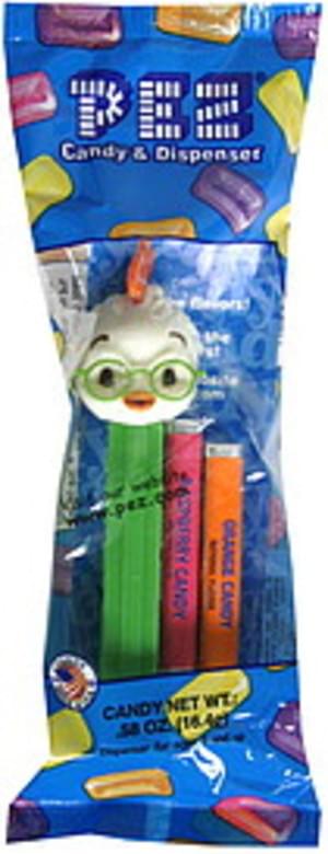 PEZ Chicken Little Candy & Dispenser - 0.58 oz, Nutrition Information ...